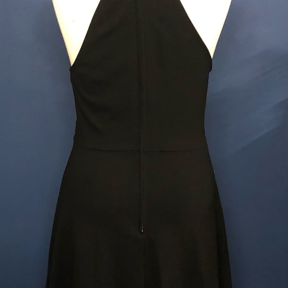 FRANCESCA Collection Blue Rain Black Dress Size M D308 - Picture 9 of 14